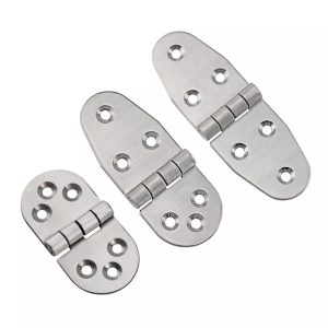 CL238 Industrial Heavy Duty Turning Plate Round Corner Stainless Steel Hinge