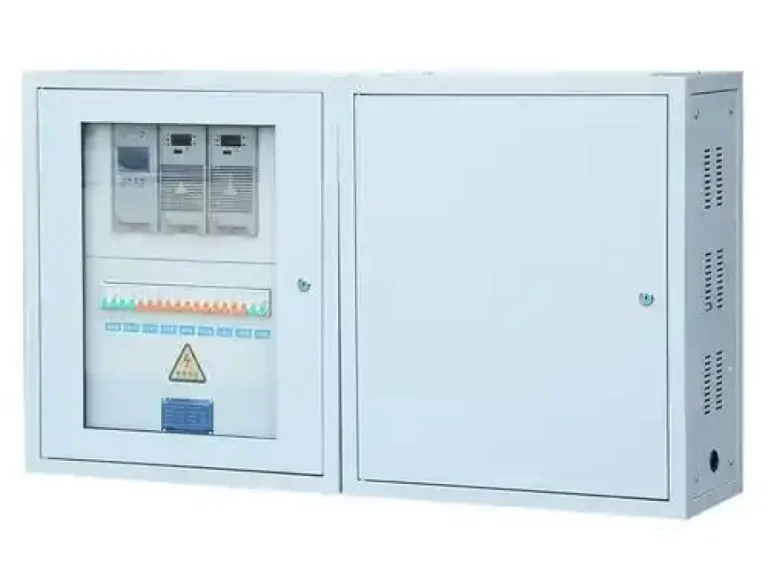 Armario eléctrico compacto con dos compartimentos frontales
