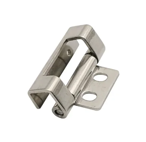Bisagra industrial empotrada para armarios de 71 × 30 mm