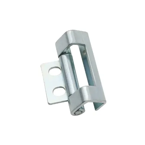 Bisagra industrial empotrada para armarios de 71 × 30 mm