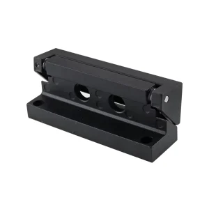 Bisagra oculta negra para armario industrial138×47 mm