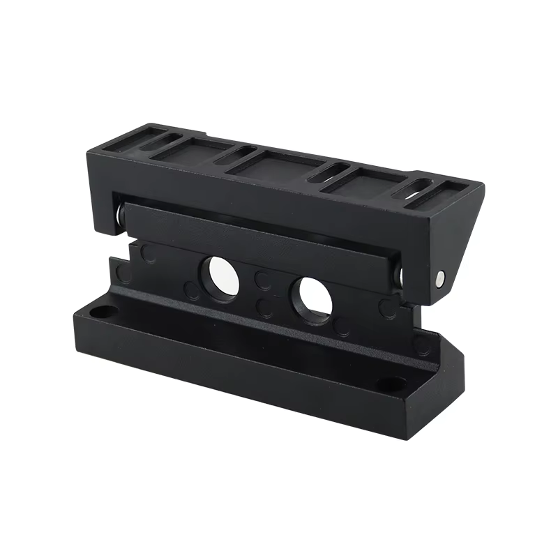 Bisagra oculta negra para armario industrial138×47 mm
