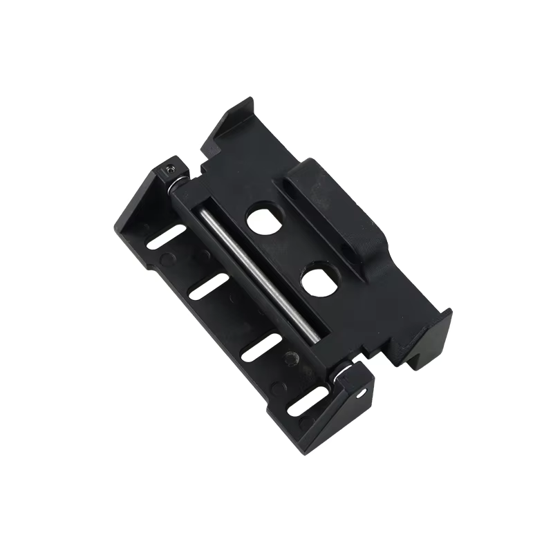 Bisagra oculta negra para armario industrial138×47 mm