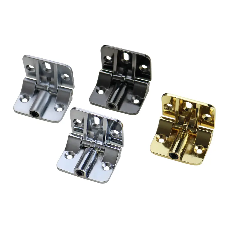 Bisagra plegable con tope para puertas de muebles