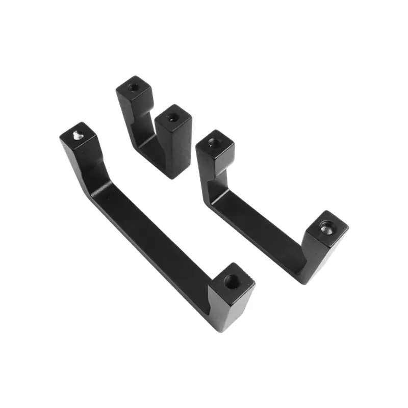 Asa angular negra para montaje frontal
