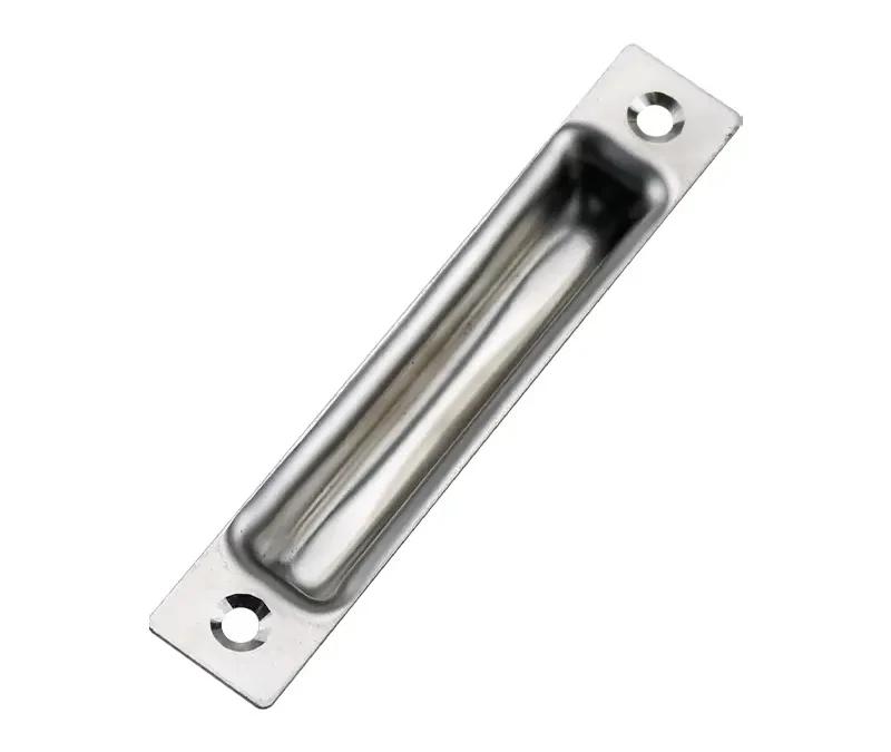 Asa de cazoleta inox para cajas de herramientas y equipos eléctricos