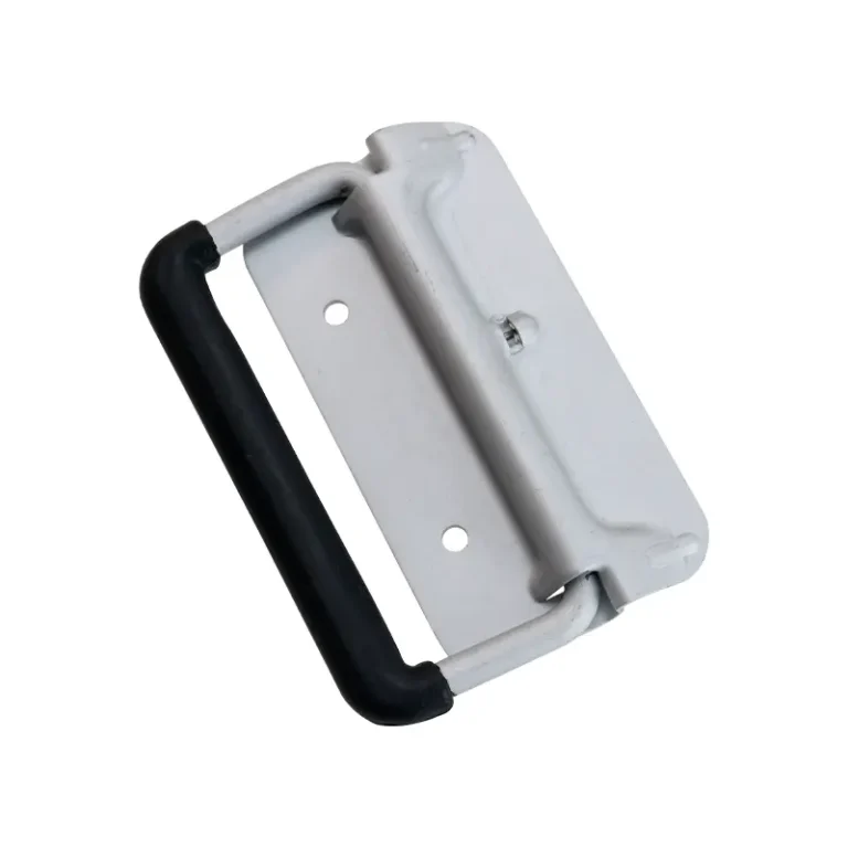 Asa de aluminio con resorte para gabinete de control