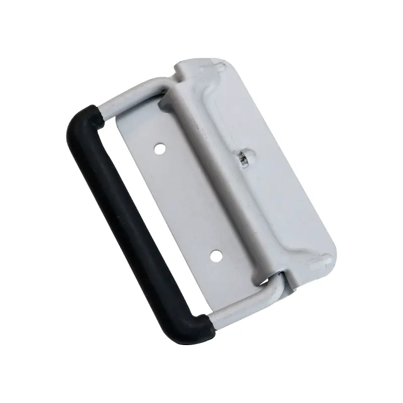 Asa de aluminio con resorte para gabinete de control