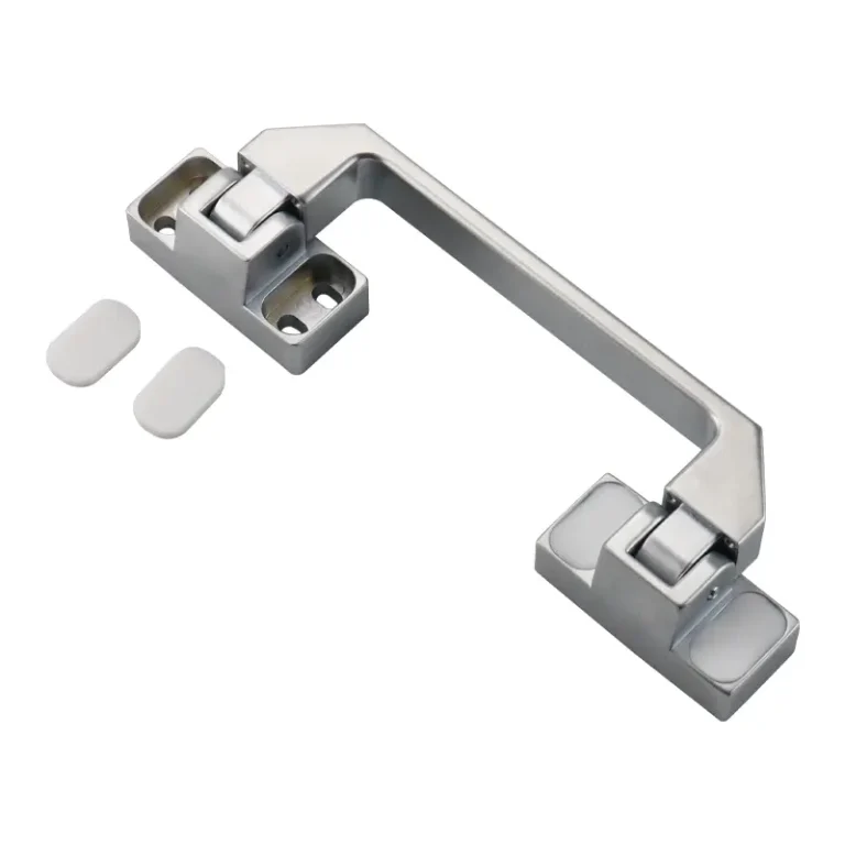 Asa plegable de zinc mate fijación frontal para maquinaria