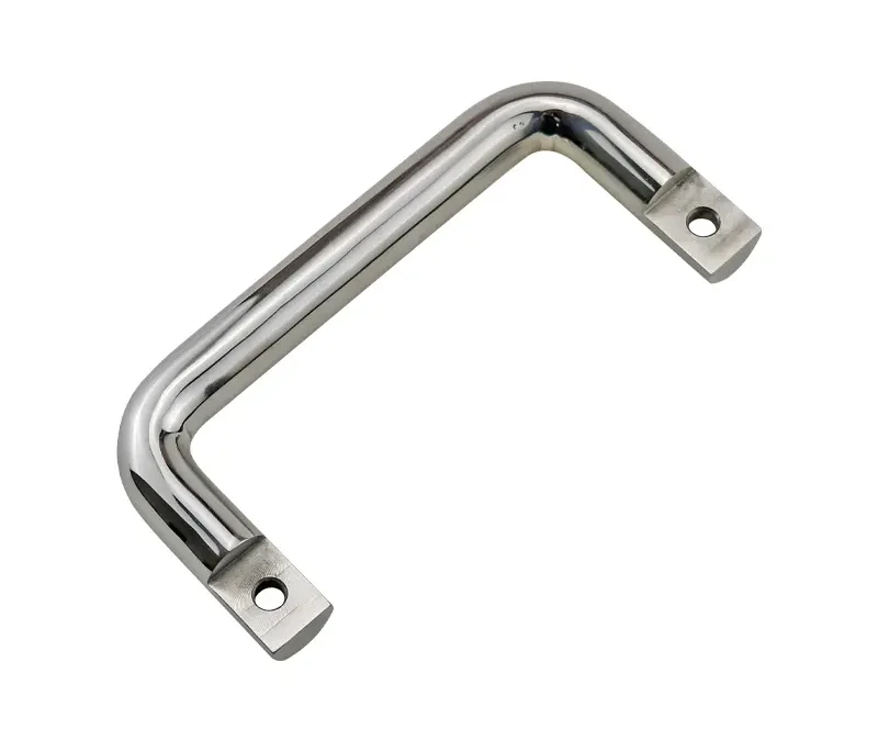 Asa maciza en U de acero inoxidable para montaje lateral pesado