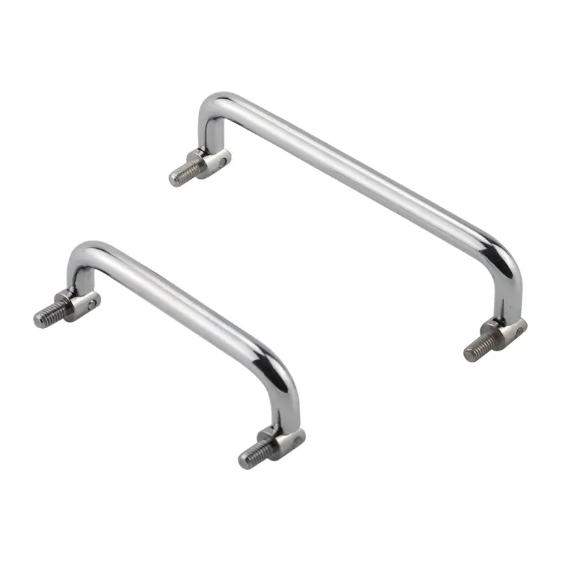 Asa plegable metálica industrial con rosca M4 y giro 90°