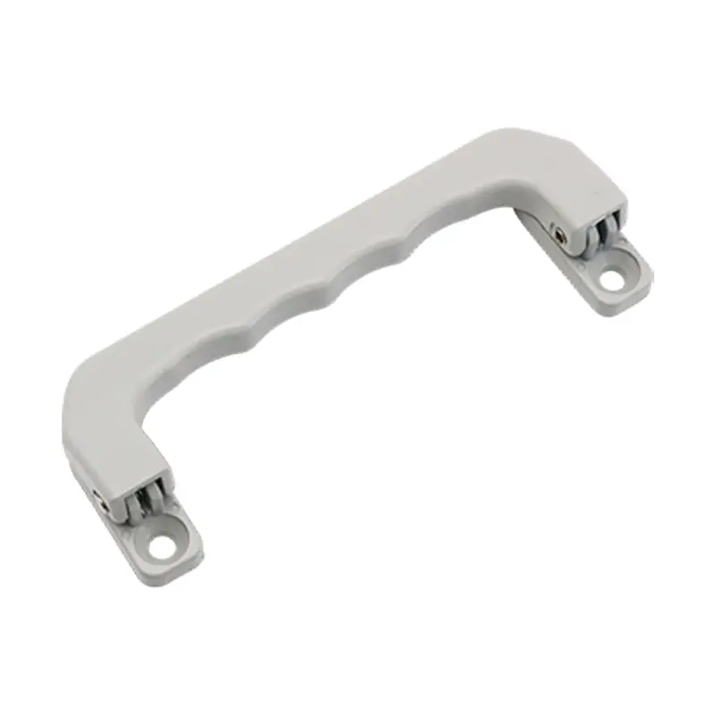 Asa plegable de zinc beige en posición abierta