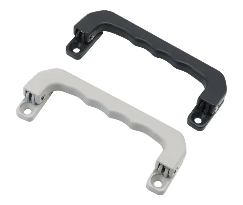 Tirador industrial con retorno automático para cajas y armarios