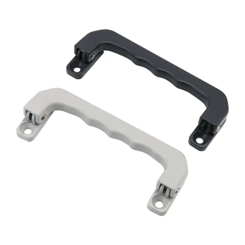 Asa plegable de zinc beige y aluminio negro