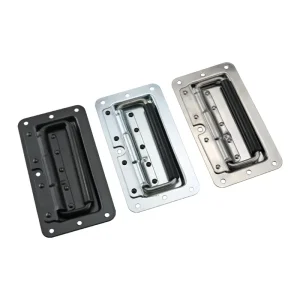 Asas con acabados en negro, plata y galvanizado