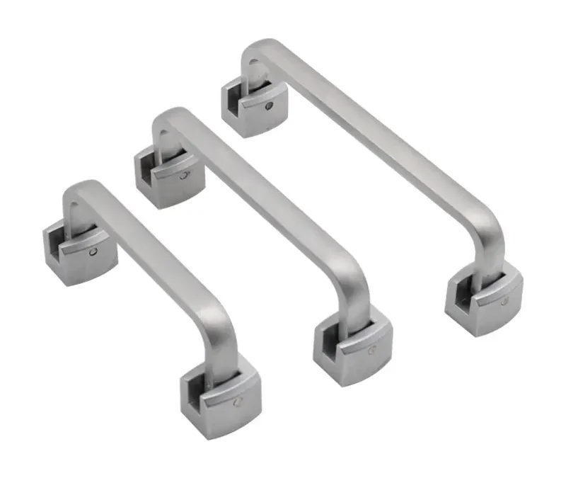 Asa lateral para tubo cuadrado de aleación de zinc