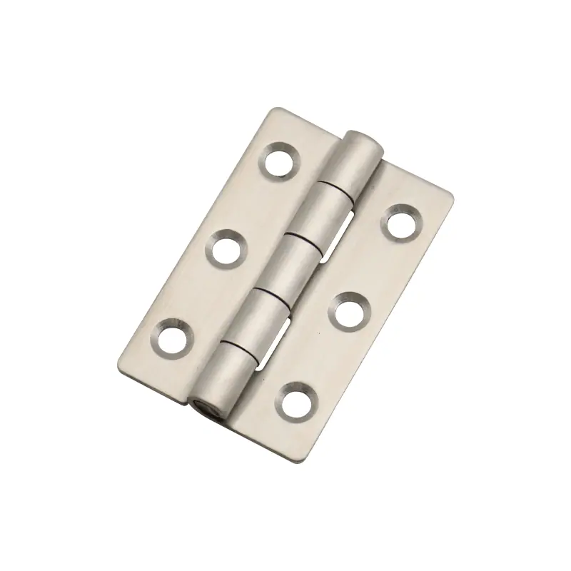 Bisagra asimétrica inox. 304 cepillada