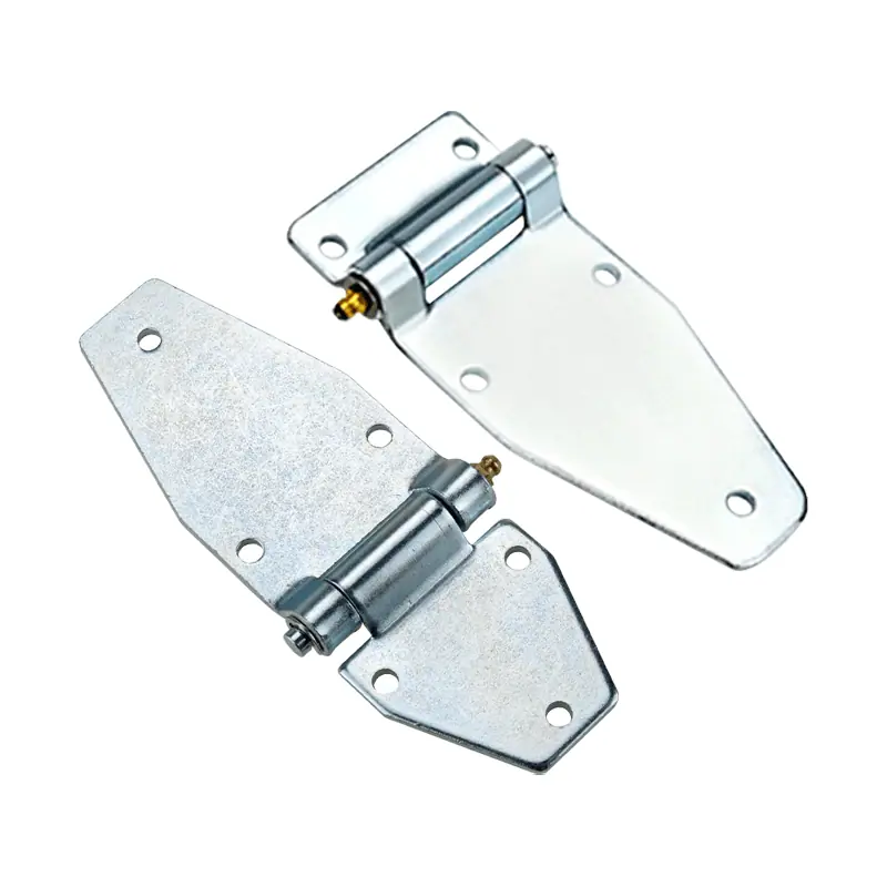 Bisagra con engrasador en acabado galvanizado