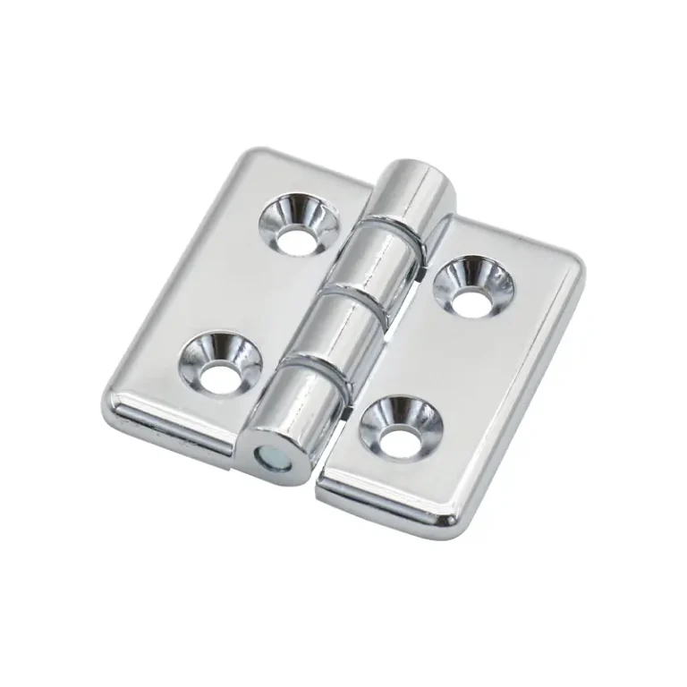 Bisagra plegable de zinc para puertas de cuadros eléctricos 60x60mm