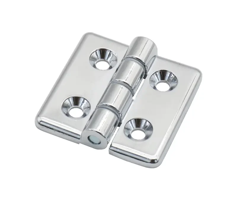 Bisagra plegable de zinc para puertas de cuadros eléctricos 60x60mm