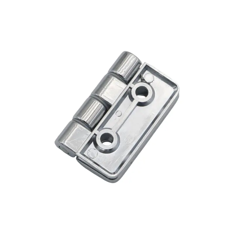 Bisagra cuadrada de aleación de zinc cromado