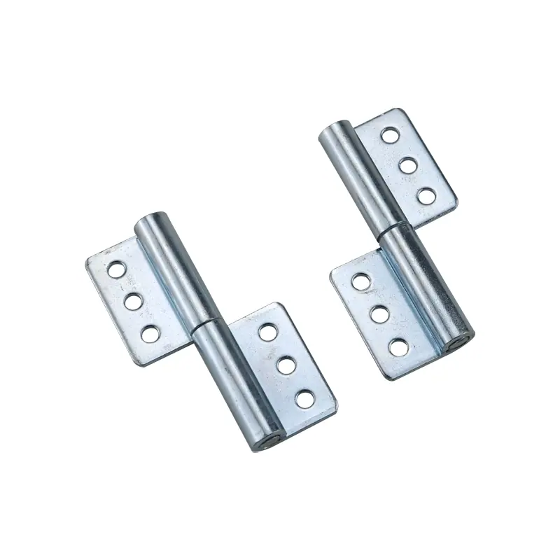 Bisagra de 100x60 mm con 6 agujeros