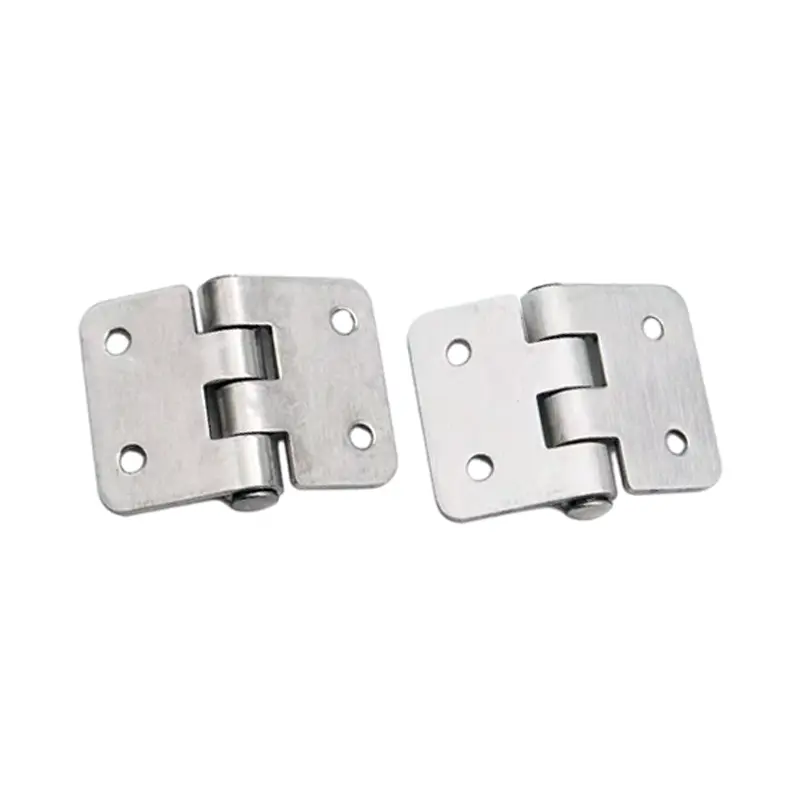 Bisagra de acero inox. con acabado espejo