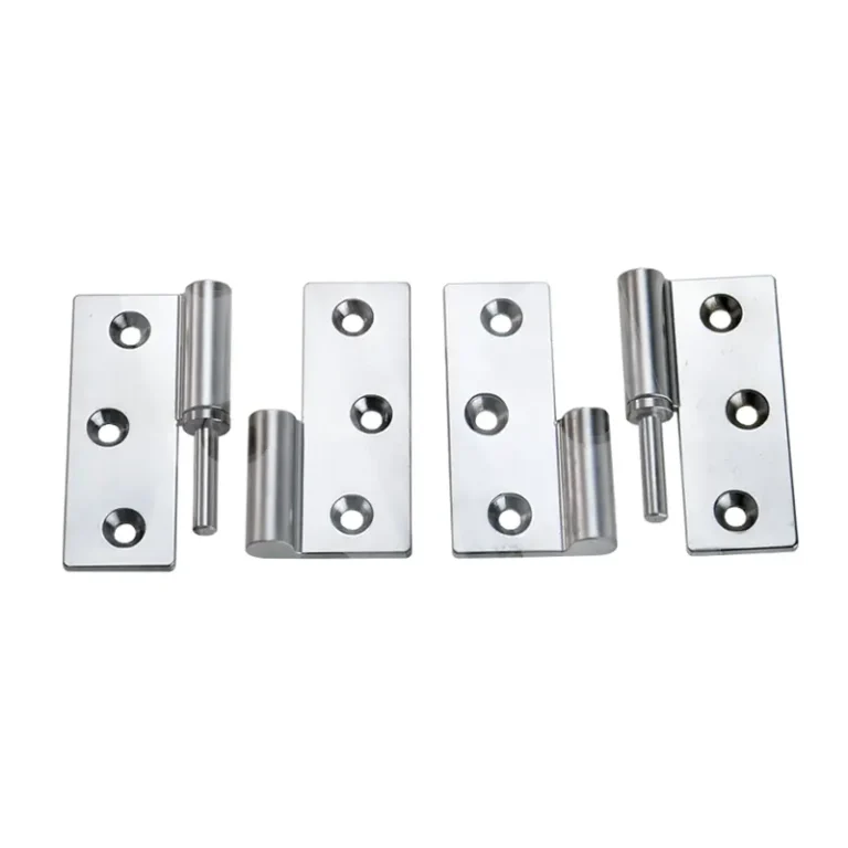 Bisagra desmontable para puertas de armarios sanitarios