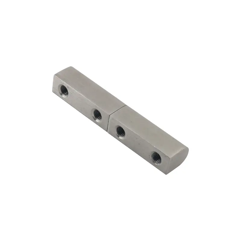 Bisagra de eje inox. espejo con rosca M6
