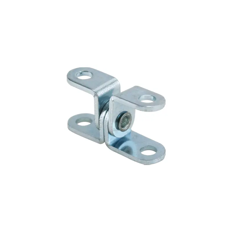 Bisagra de montaje lateral galvanizada para cajas industriales