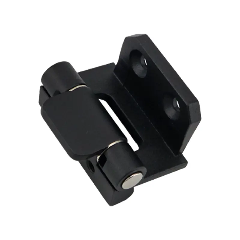 Bisagra desmontable macho-hembra para puertas de cajas metálicas