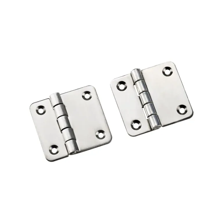 Bisagra exterior fija de acero inoxidable para puertas