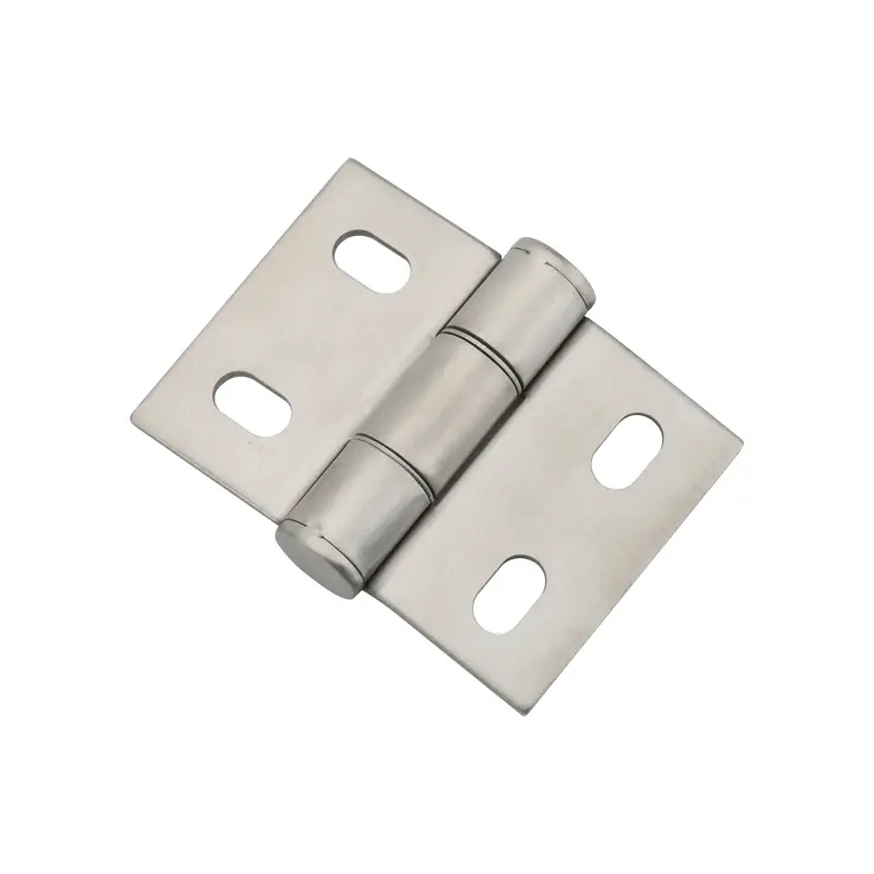 Bisagra inox. 304 con 4 ranuras ovaladas
