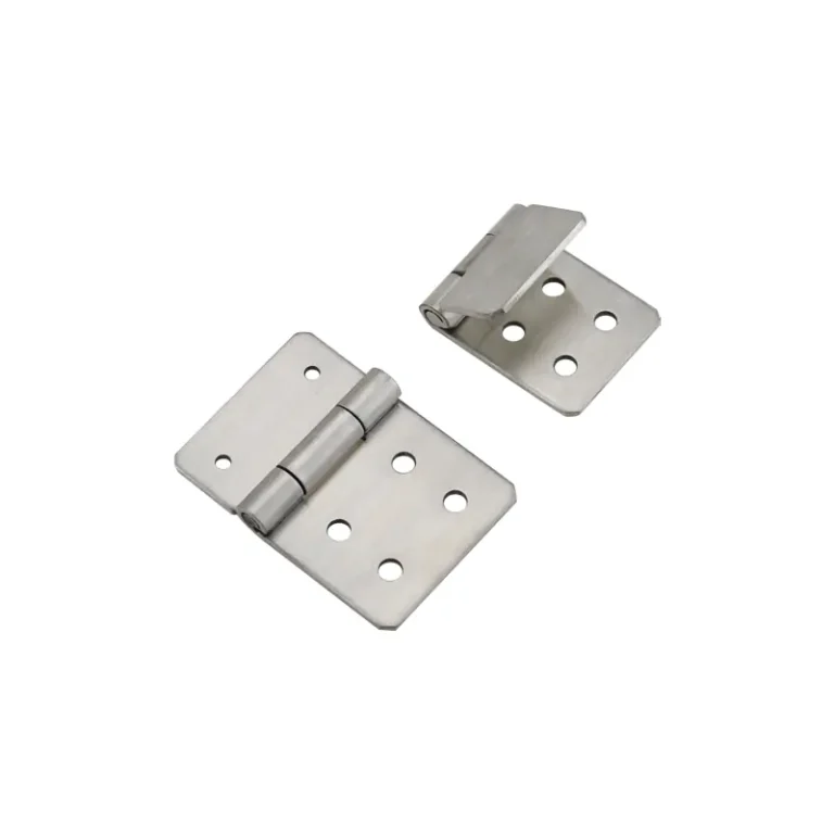 Bisagra asimétrica de acero inoxidable para equipos industriales