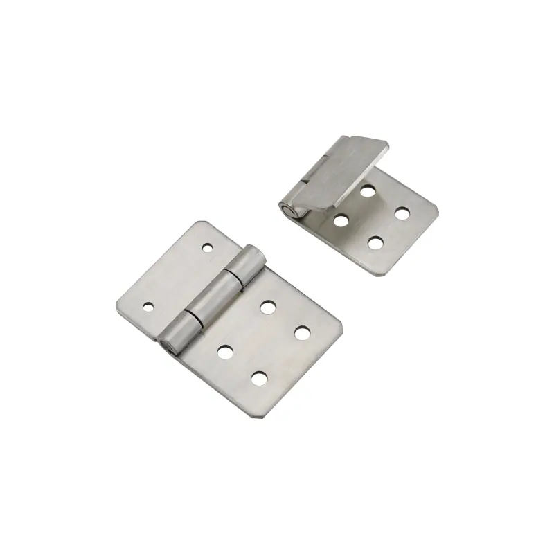 Bisagra asimétrica de acero inoxidable para equipos industriales