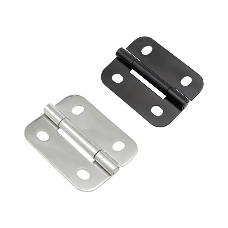Bisagra inox. espejo y carbono negro electroforético