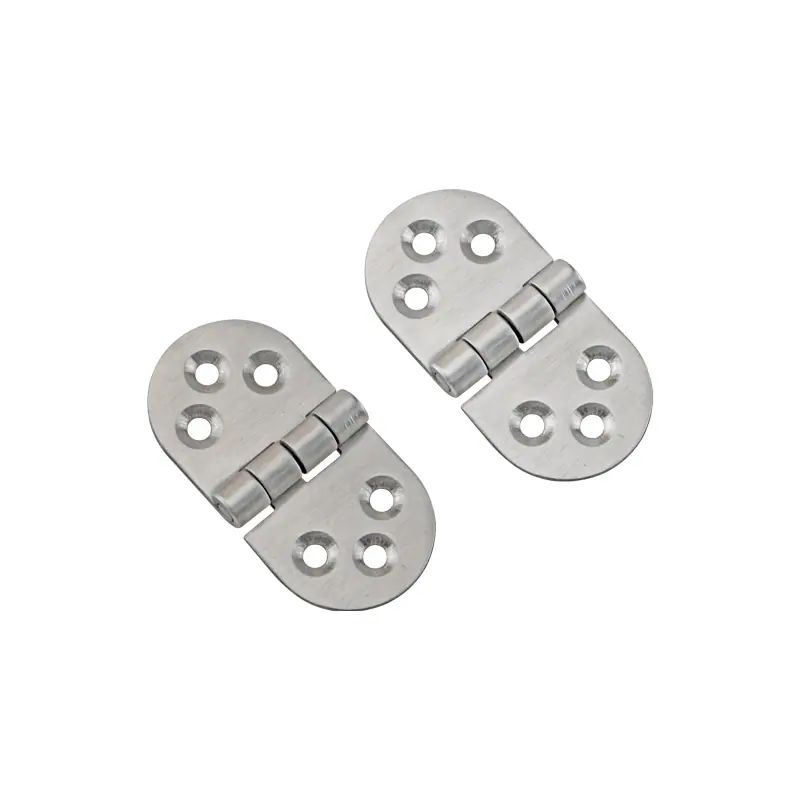 Bisagra ovalada de 6 agujeros para puertas 80/100/120 mm