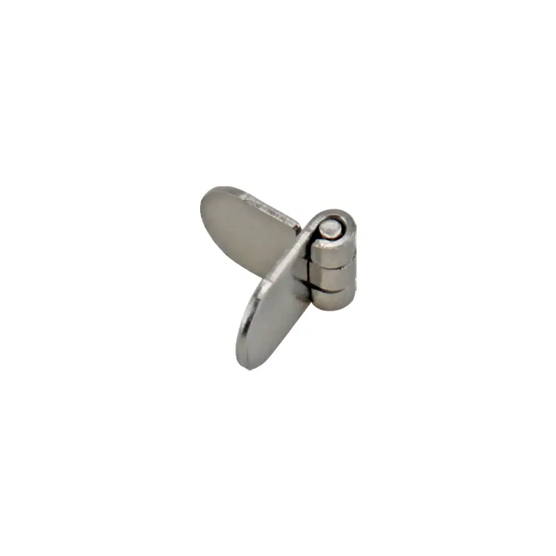 Bisagra ovalada con eje de Ø2 mm