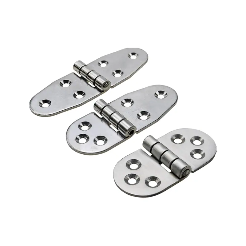 Bisagra ovalada inox. 304 vibroacabada