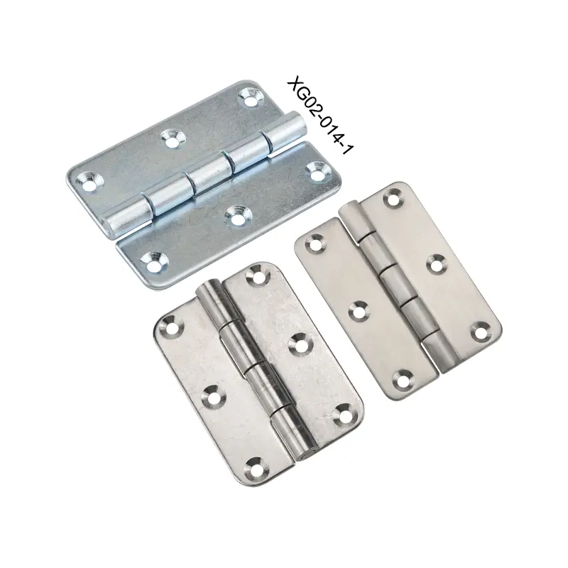 Bisagra rectangular inox. o carbono
