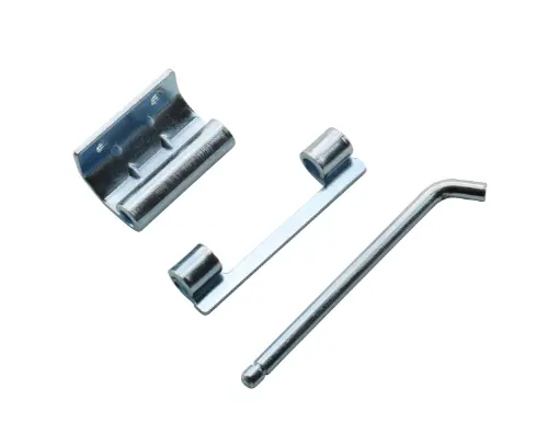 Bisagra soldable oculta desmontable