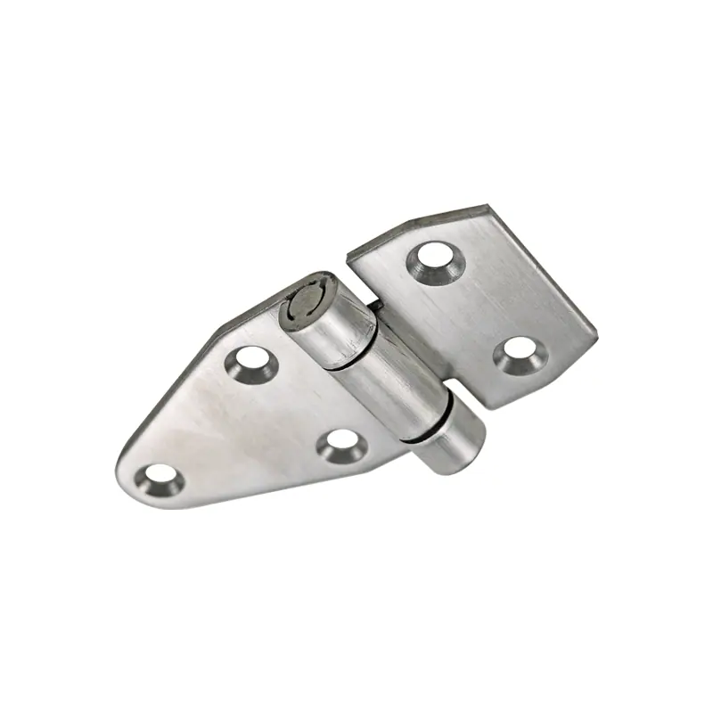 Bisagra triangular con agujeros avellanados
