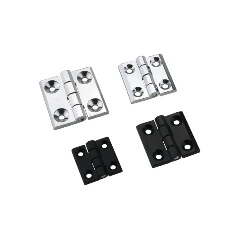 Bisagra con agujeros avellanados para puertas y ventanas