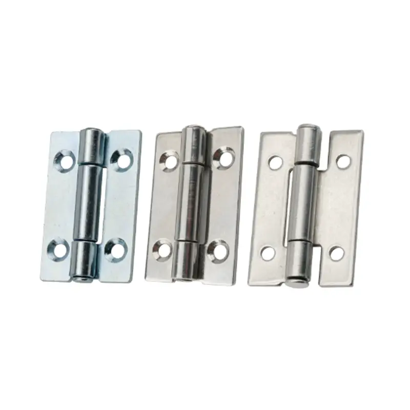 Bisagras compactas en acabado inox. y galvanizado