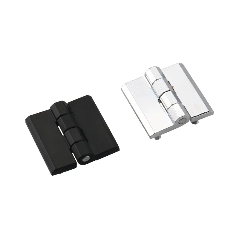 Bisagras de zinc cromado y negro