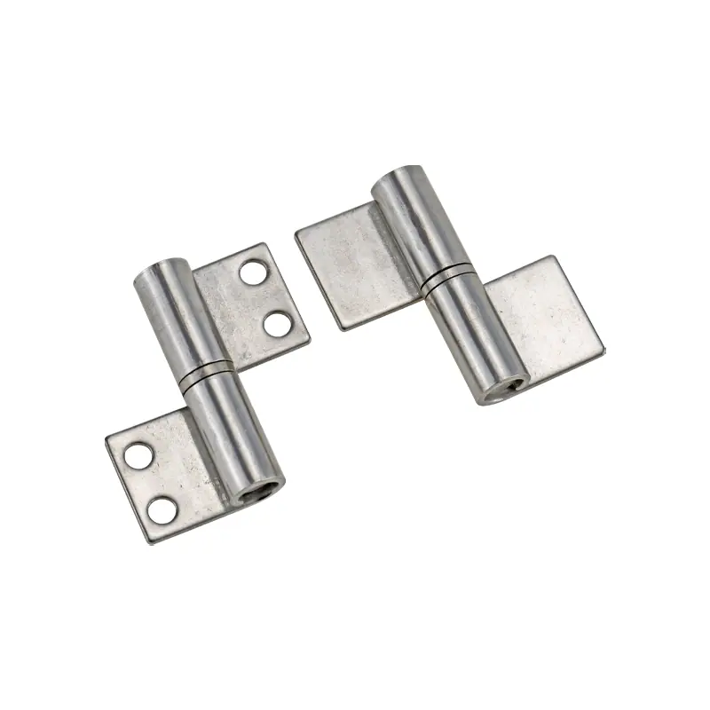 Dos bisagras con agujeros de Ø5.5 mm