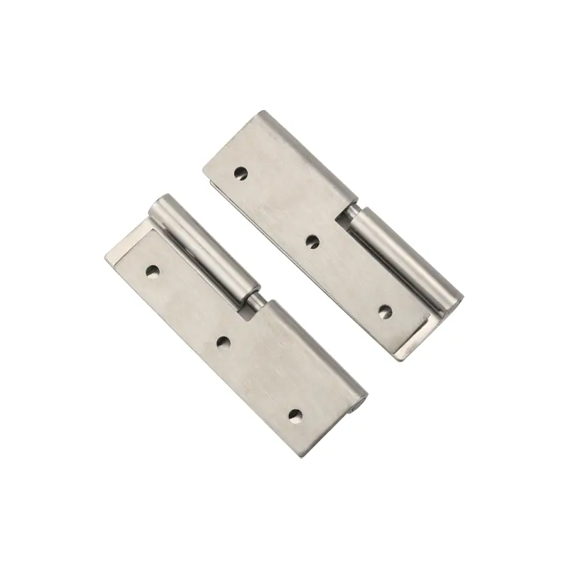 Perfil de la bisagra de 90° en acero inox. 304