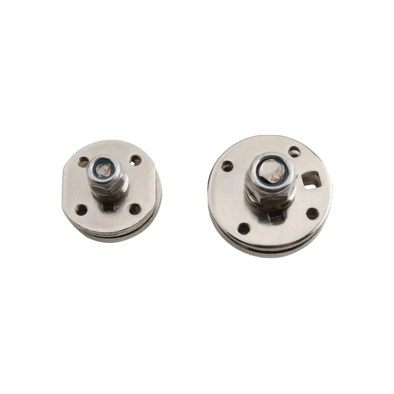 Bisagra de torque circular vista frontal