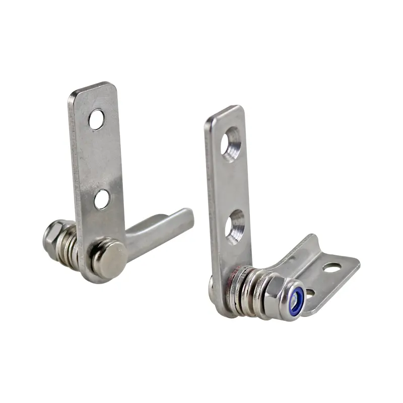 Bisagra de torque inox. 304 en posición abierta