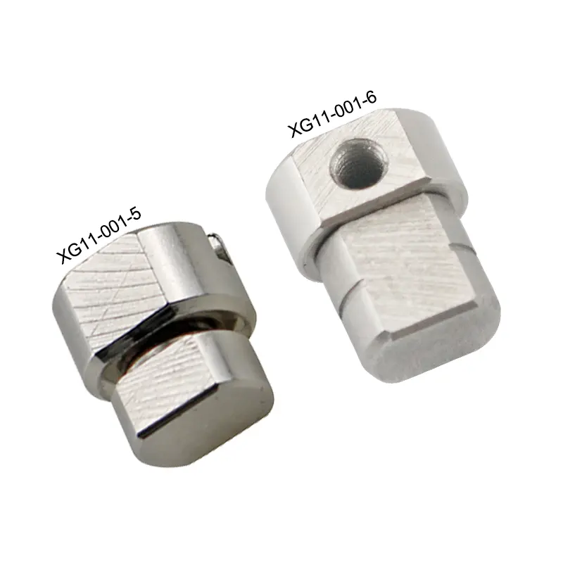 Bisagra de torque niquelada con y sin rosca